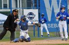 Baseball vs CGA  Wheaton College Baseball vs Coast Guard Academy during game one of the NEWMAC semi-finals playoffs. - (Photo by Keith Nordstrom) : Wheaton, baseball, NEWMAC